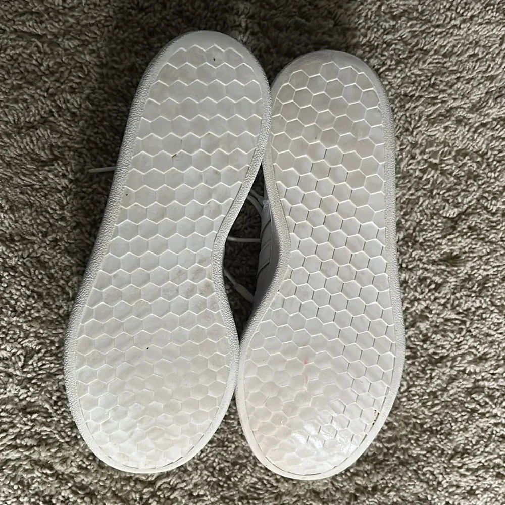 White Adidas leather sneakers - Picture 2 of 5